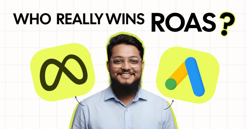Google vs Meta ROAS comparison thumbnail for ad performance